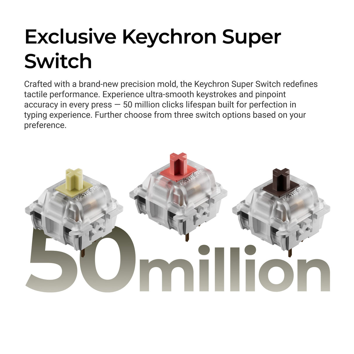 Keychron C1 Pro 8K QMK Wired Custom Mechanical Keyboard