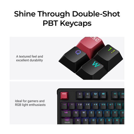 Keychron C3 Pro 8K QMK Wired Custom Mechanical Keyboard