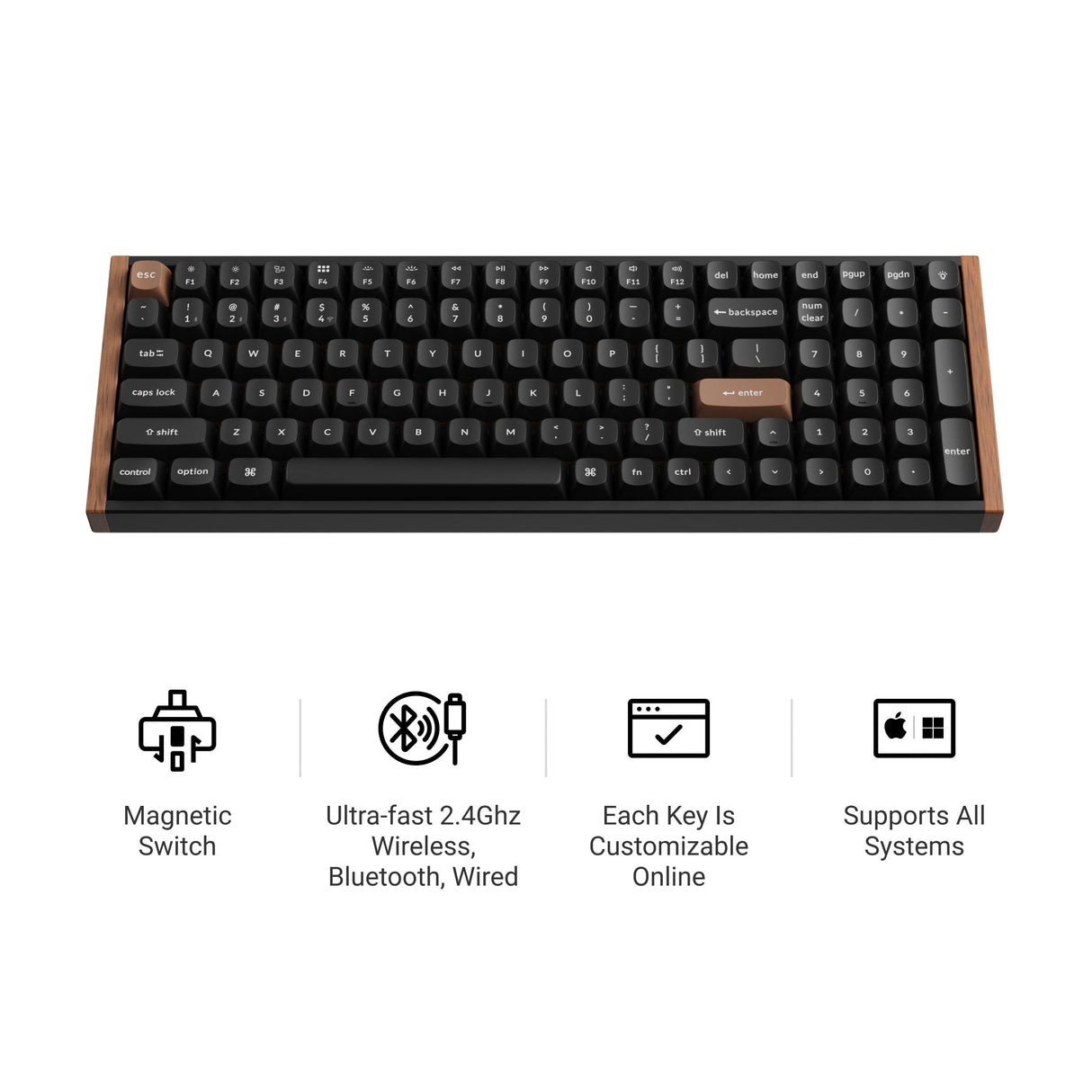 Keychron K4 HE Iconic Features